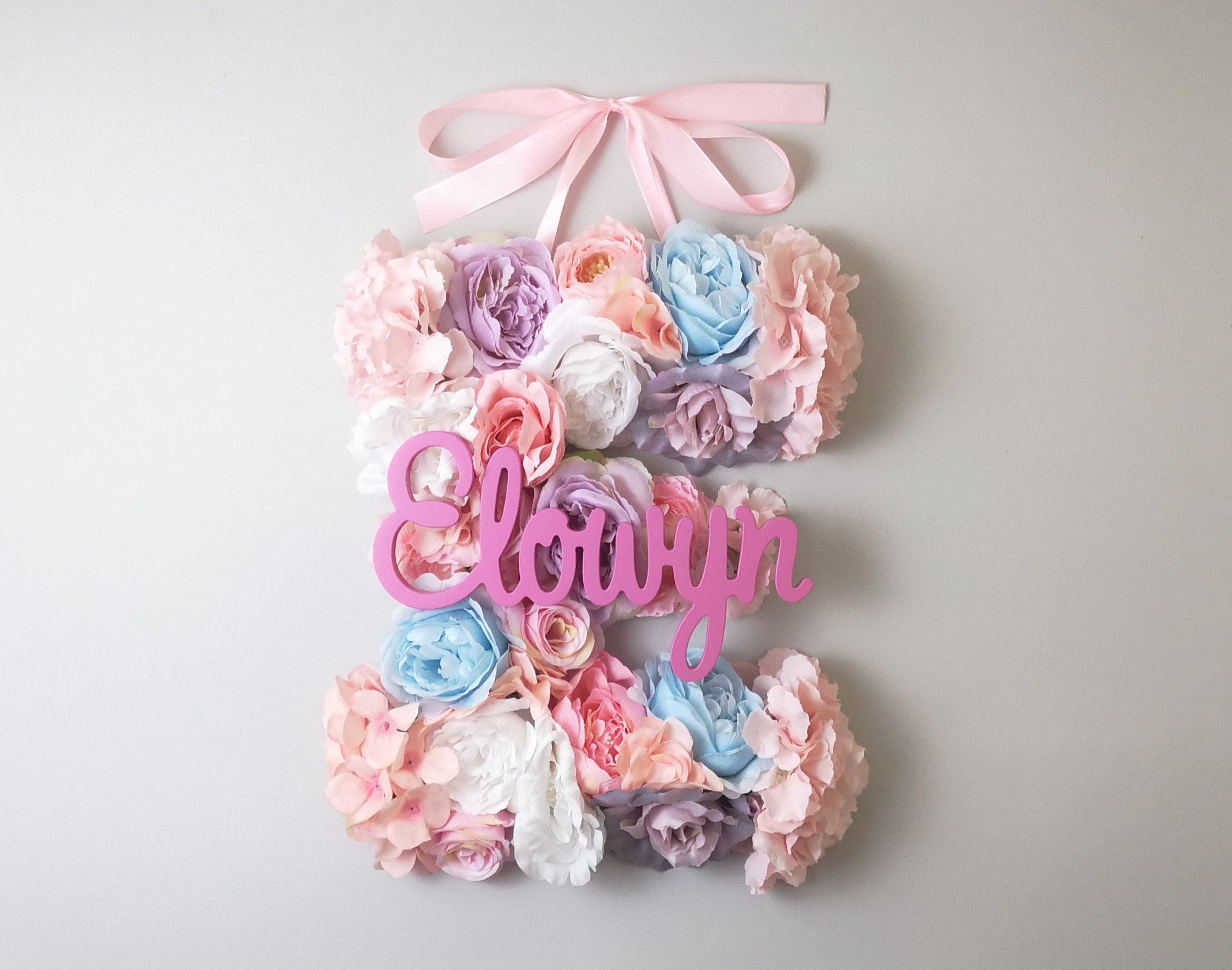 Baby mobile girl/ baby mobile flower / baby nursery flower/ Etsy