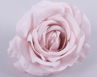 Artificial Premium Roses Blush Pink Rose Heads Set Artificial Flowers Real looking roses Vintage Pink Flowers Dusty Rose Flowers