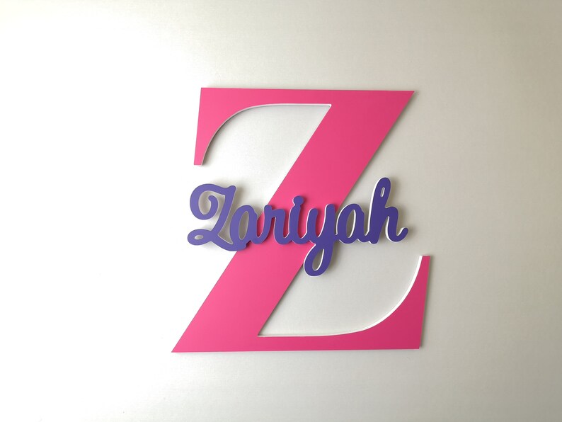 etsy baby name wall art