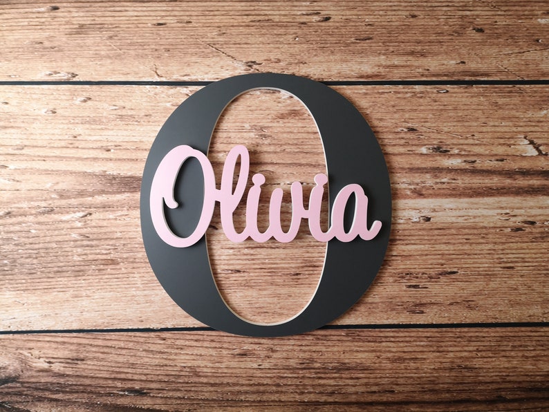 Large wall Letter/ capital name/ personalized baby Wall Names/ Etsy