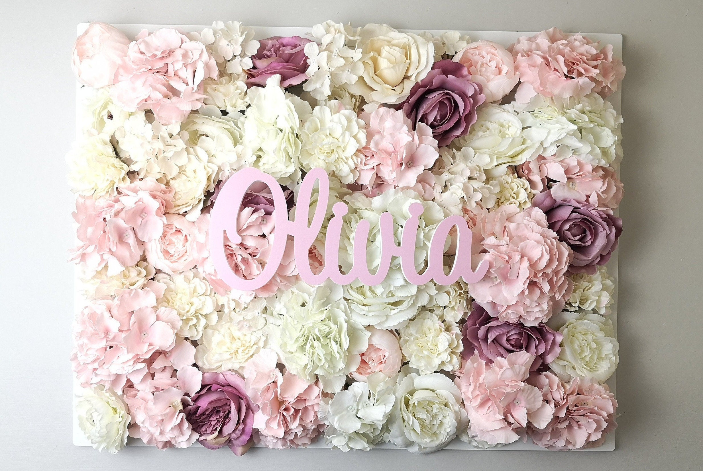 Floral walls decor Artificial flower wall Flower arrangement Etsy