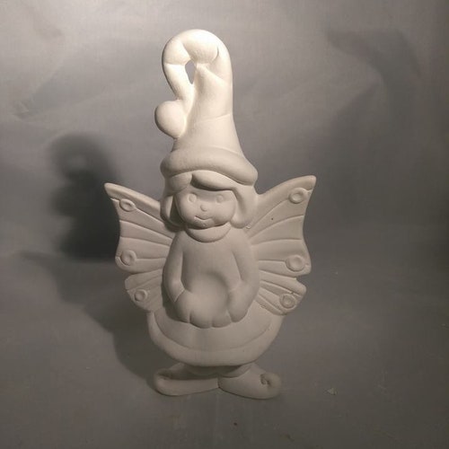 Fairy Sitting 5 Ceramic Bisque Ready to Paint Etsy