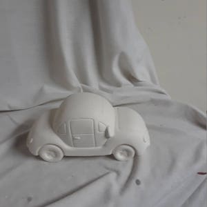 Fairy Car Ceramic Bisque Ready to Paint