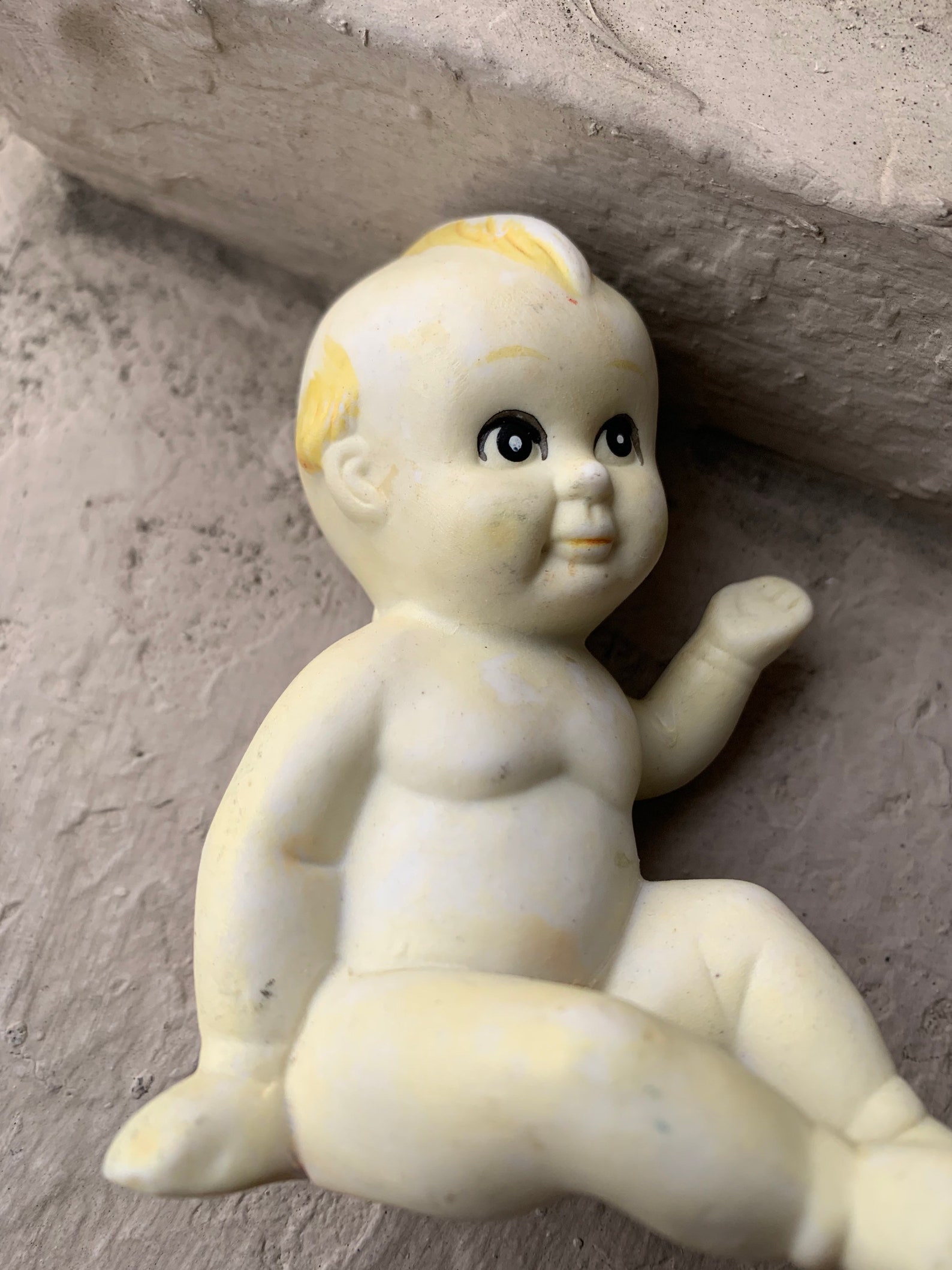 Porcelain bisque baby kewpie figurine Etsy