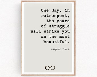 Sigmund Freud Zitat Etsy