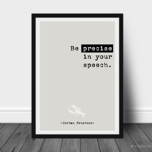 Jordan Peterson quote Print 12 Rules for Life - Rule 4 quote Print philosopher prints quote print Art  gift for millennials (120)