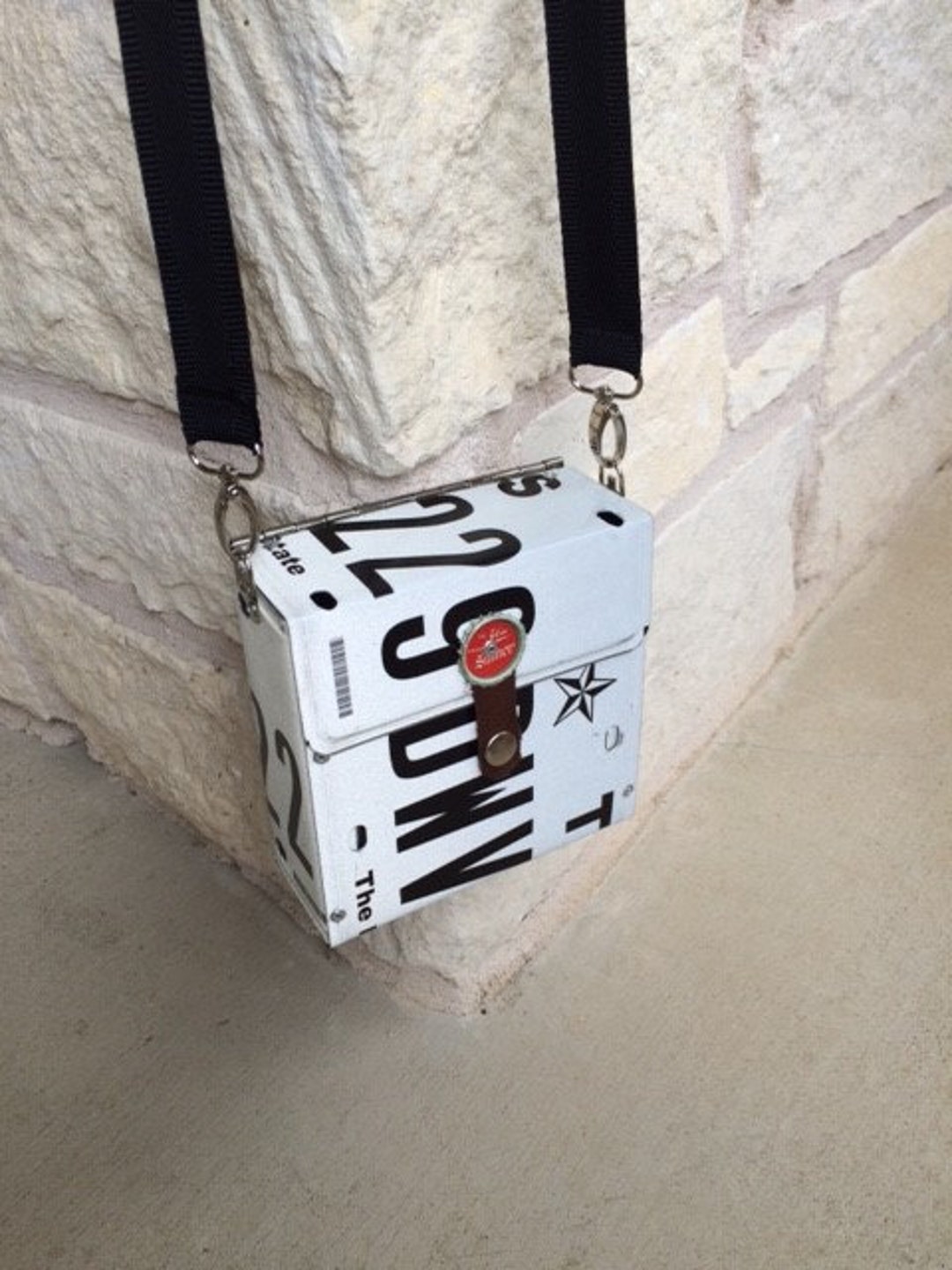 Texas License Plate Purse Etsy