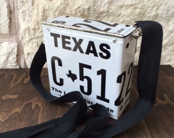 Texas License Plate Purse - Etsy Israel 