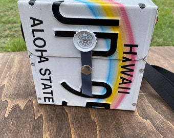 Hawaii License Plate Purse, Unique