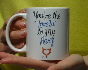 Mothers Day Gift Mom, Gift You're The Lorelai To My Rory Mug, Mother Gift, Mom from Daughter, Funny, Cool, Novelty mug, Coffe, printing mug
