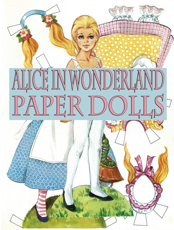 1970s paper dolls