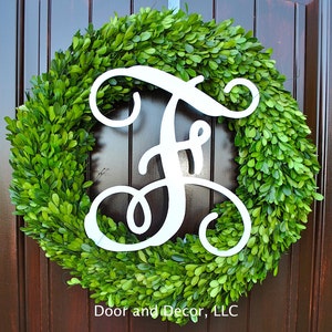 Boxwood Wreath~ALL SIZES~Preserved Boxwood Wreath~Spring Wreath~Farmhouse Wreath~Wedding Wreath~Natural Boxwood~Home Decor~Wedding Decor