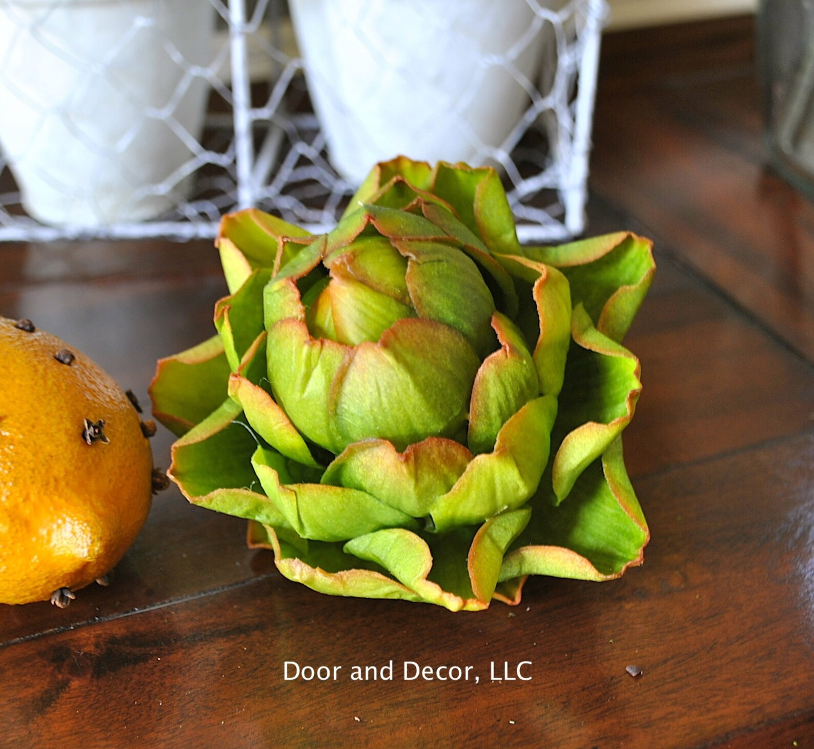 Artichoke Decorvase Filler Decorlantern Fillersrustic Etsy
