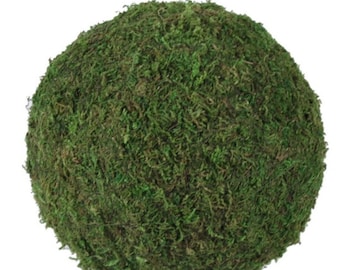 8-10cm \u2013 Preserved Dried Green Decorative Moss for Room D\u00e9cor Preserved Moss Balls Pack of 4 Home Decoration Craft
