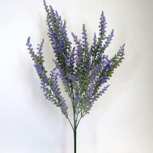 24" Faux Lavender Bush