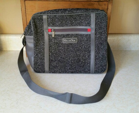 oscar de la renta luggage vintage