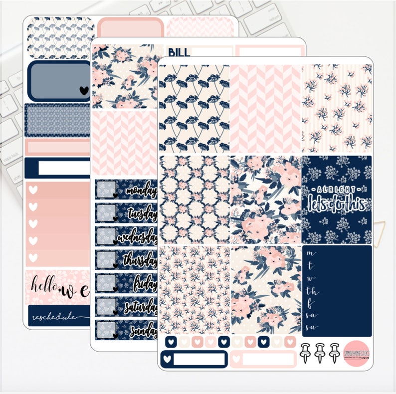 Weekly Kit Planner Stickers for use with the Erin Condren Life Planner\u2122 Simplicity