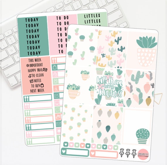 Paper &amp; Party Supplies Calendars &amp; Planners Paper Cactus Checklist ...