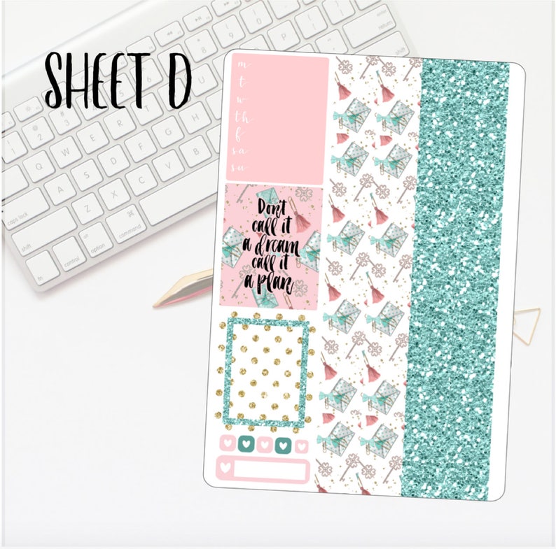 Weekly Kit Planner Stickers for use with the Erin Condren Life Planner\u2122 Simplicity