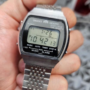 非常に珍しいオリエントデジタルウォッチ - Etsy 日本