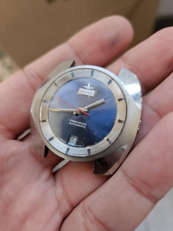 Dugena Precision Automatic Watch for Parts - image 6
