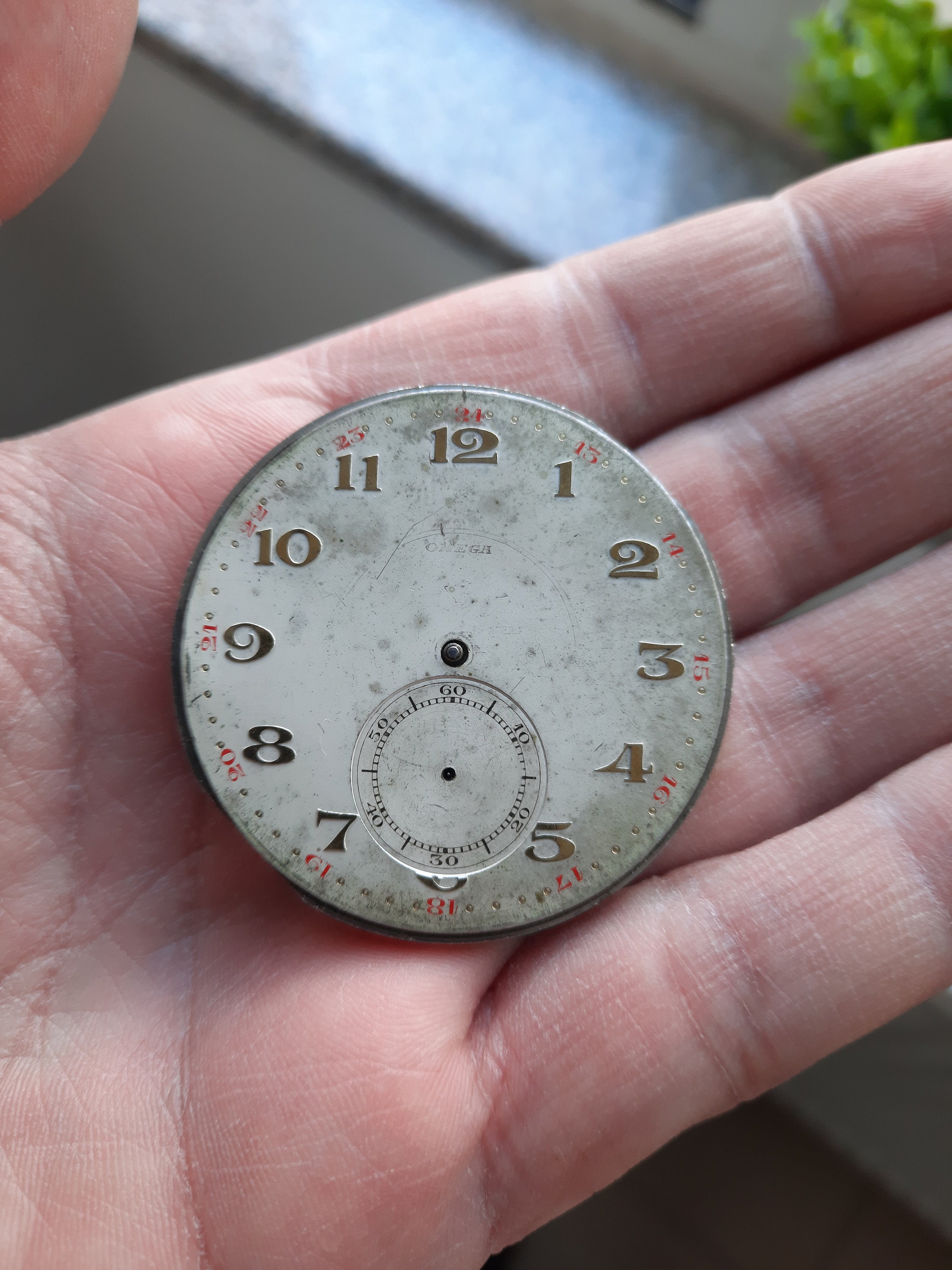 Omega pocket watch movement cheap