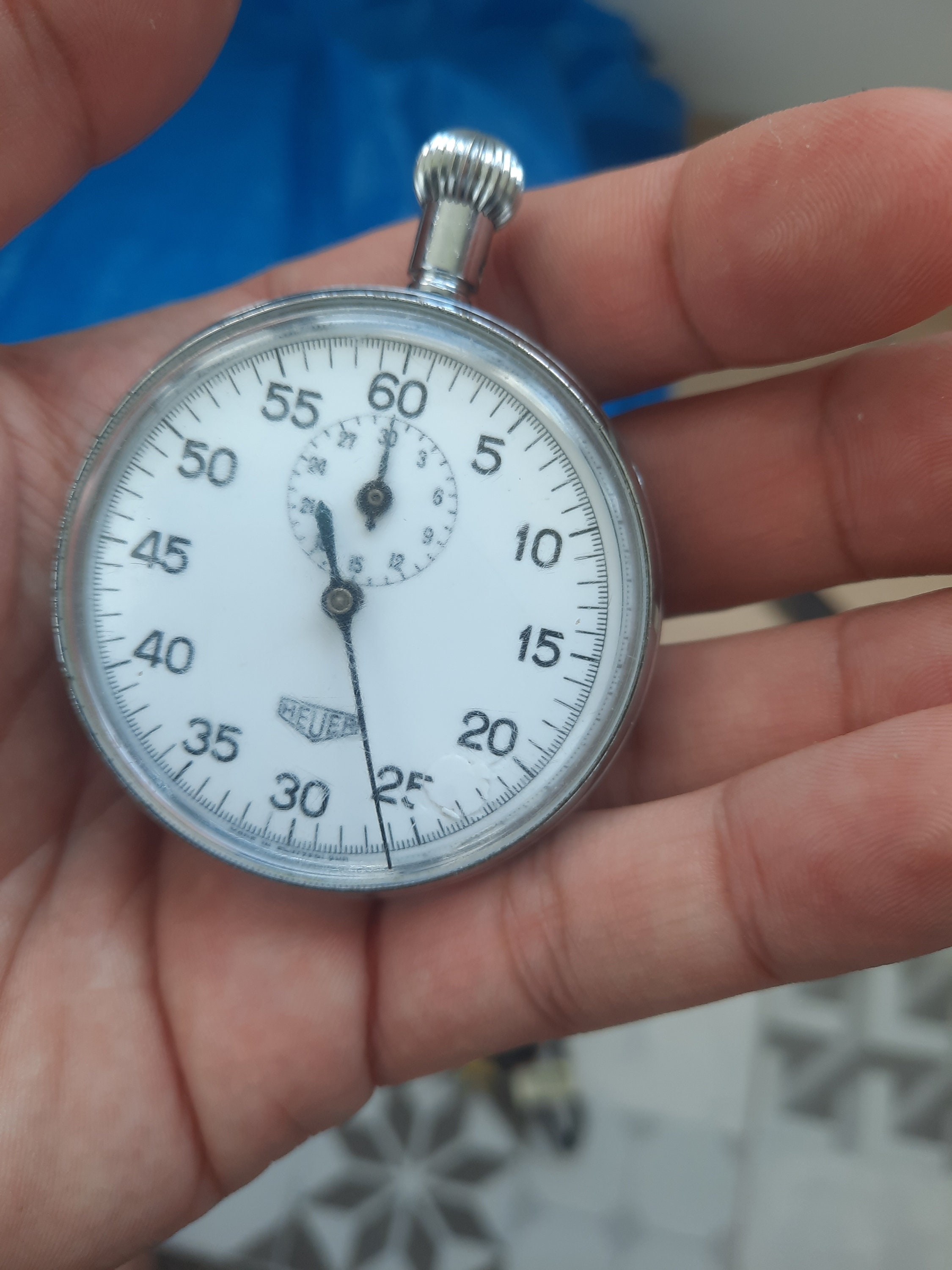 Vintage heuer stopwatch cheap