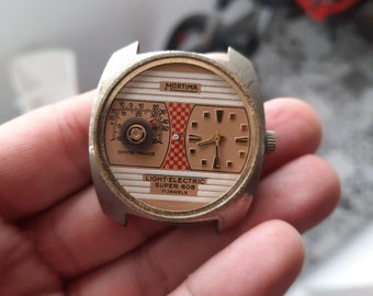 Very Rare Mortima Light Electric Super 608 Watch