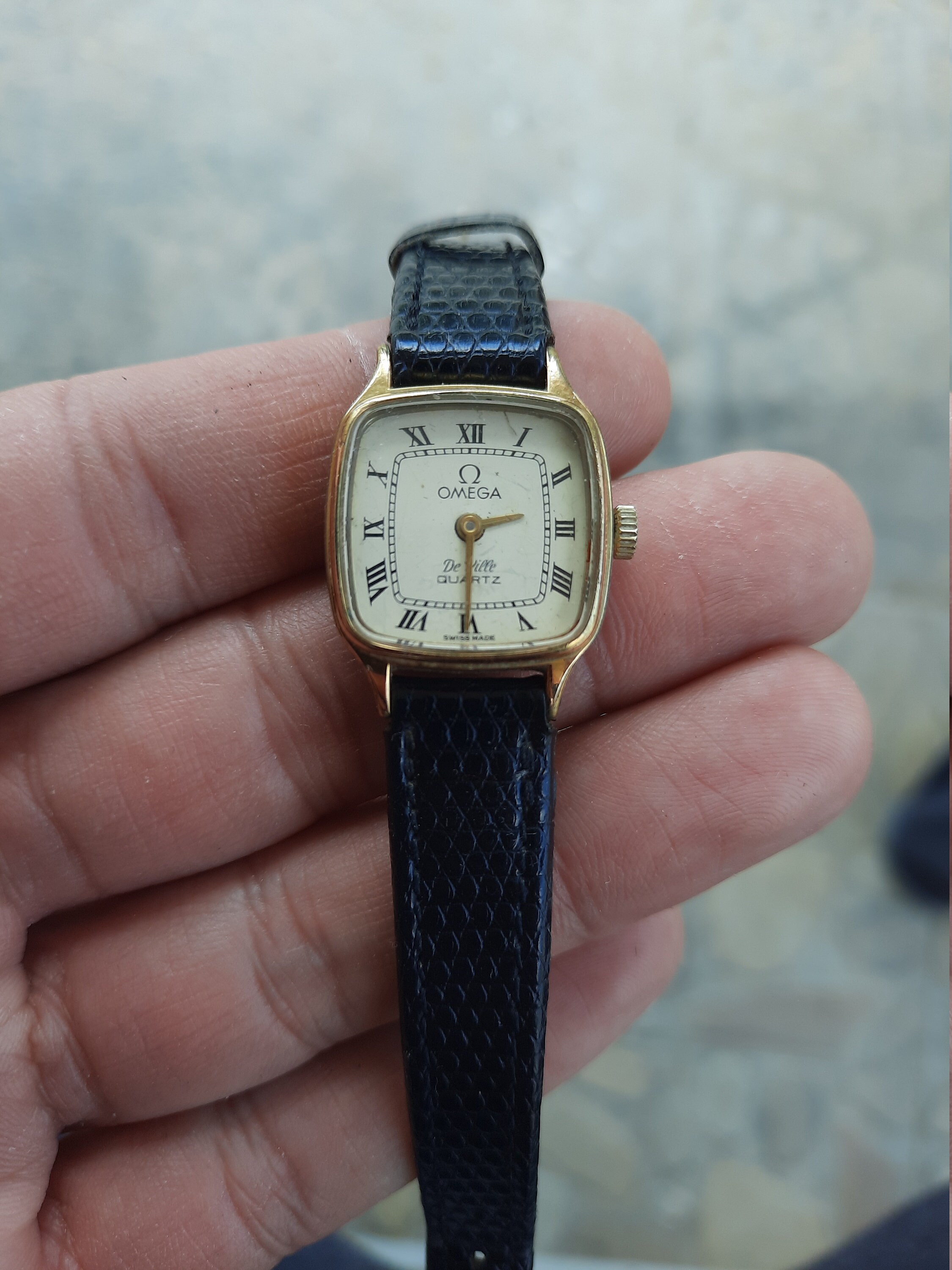 Omega DeVille Prestige Quartz Two-Tone Women's Watch w
