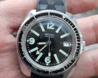 Vintage Reglex Diver Watch