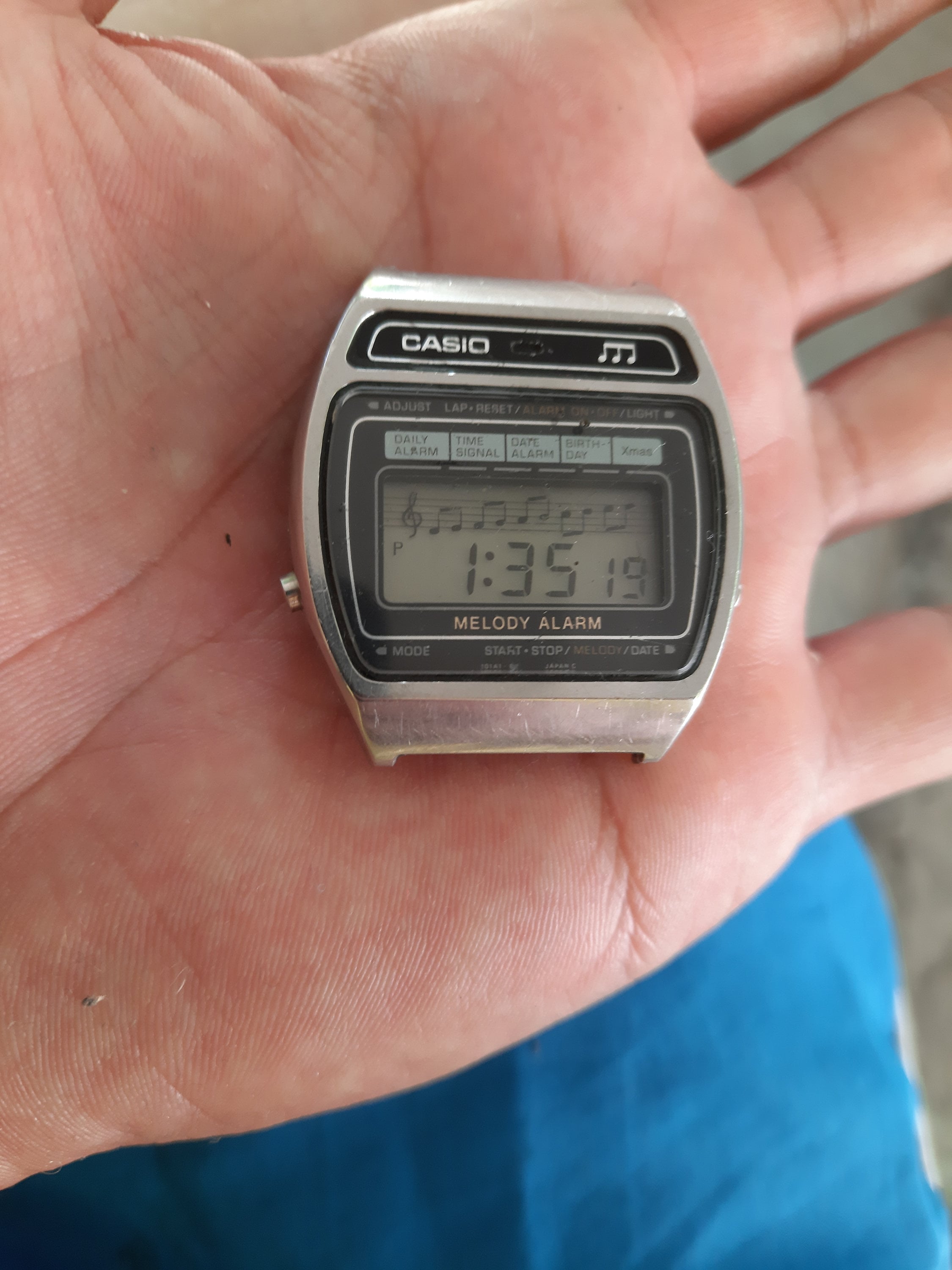 Casio melody sale watch