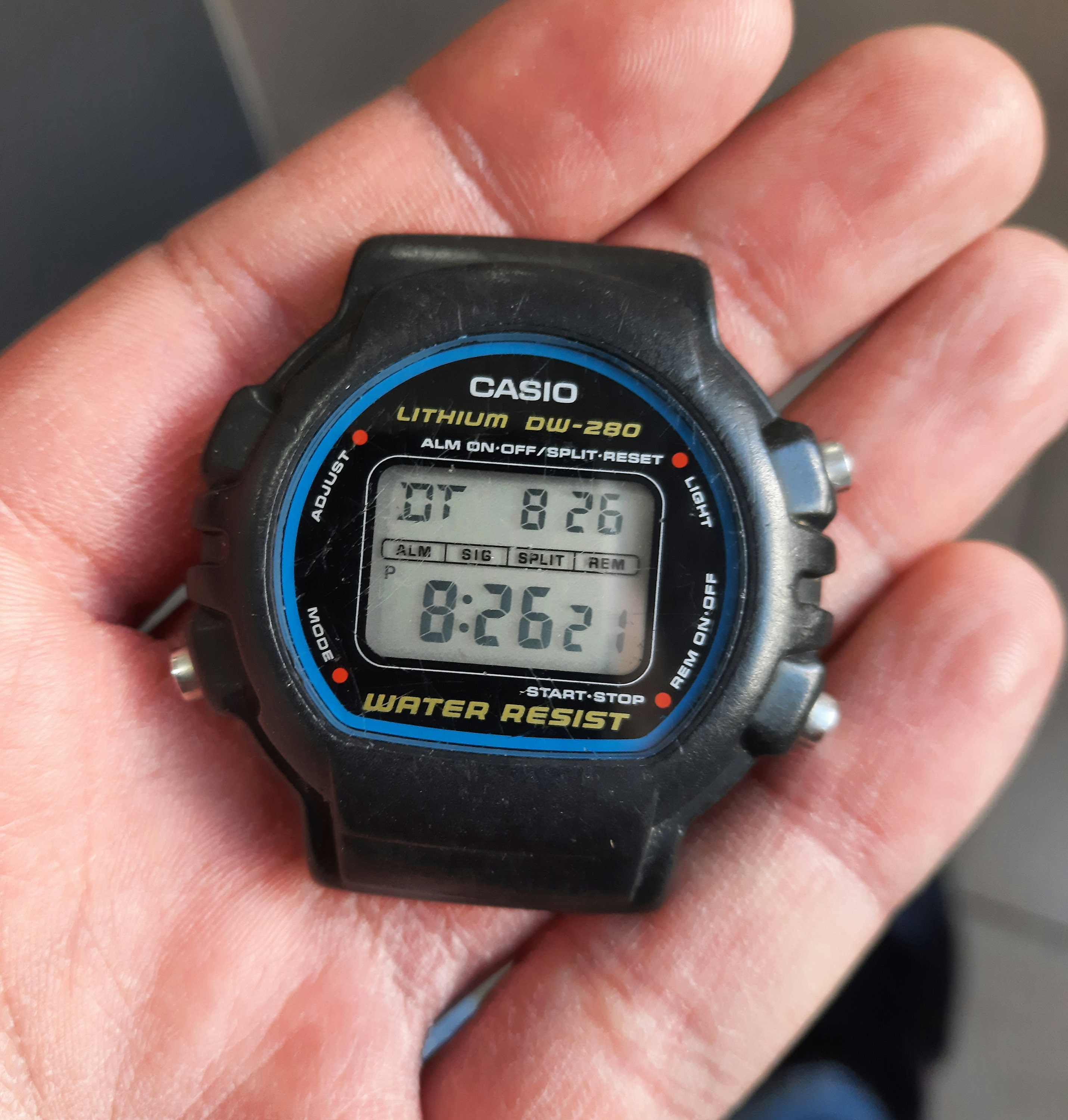 Casio DW 280 Watch | Etsy Ireland