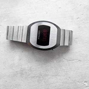 Very Rare Lemania Led Watch