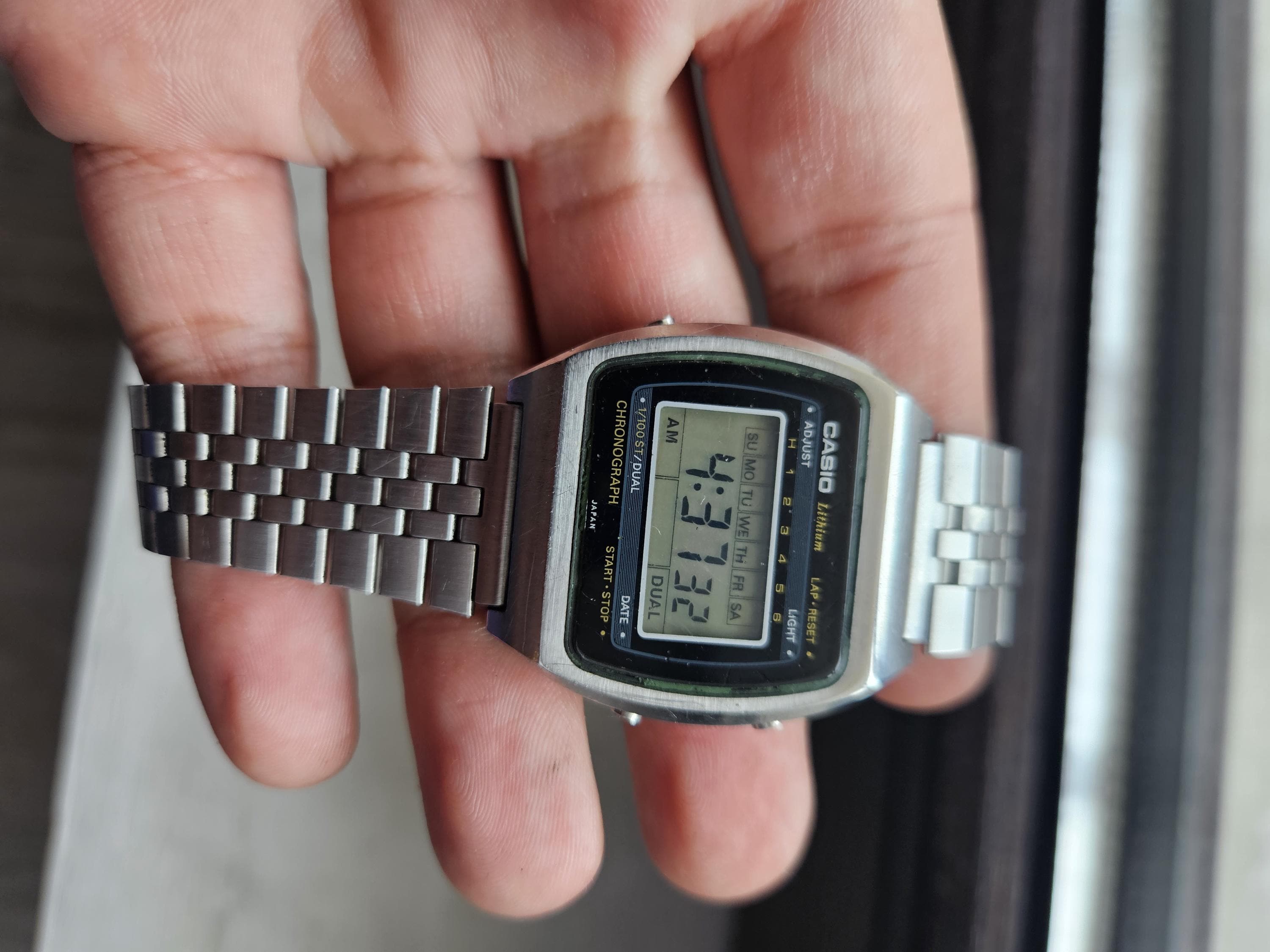 激レア カシオ リチウム アラームクロノ スイマー DW-1000 ダイバーズ 