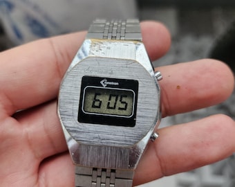 Very Rare Cronotron Digital Watch