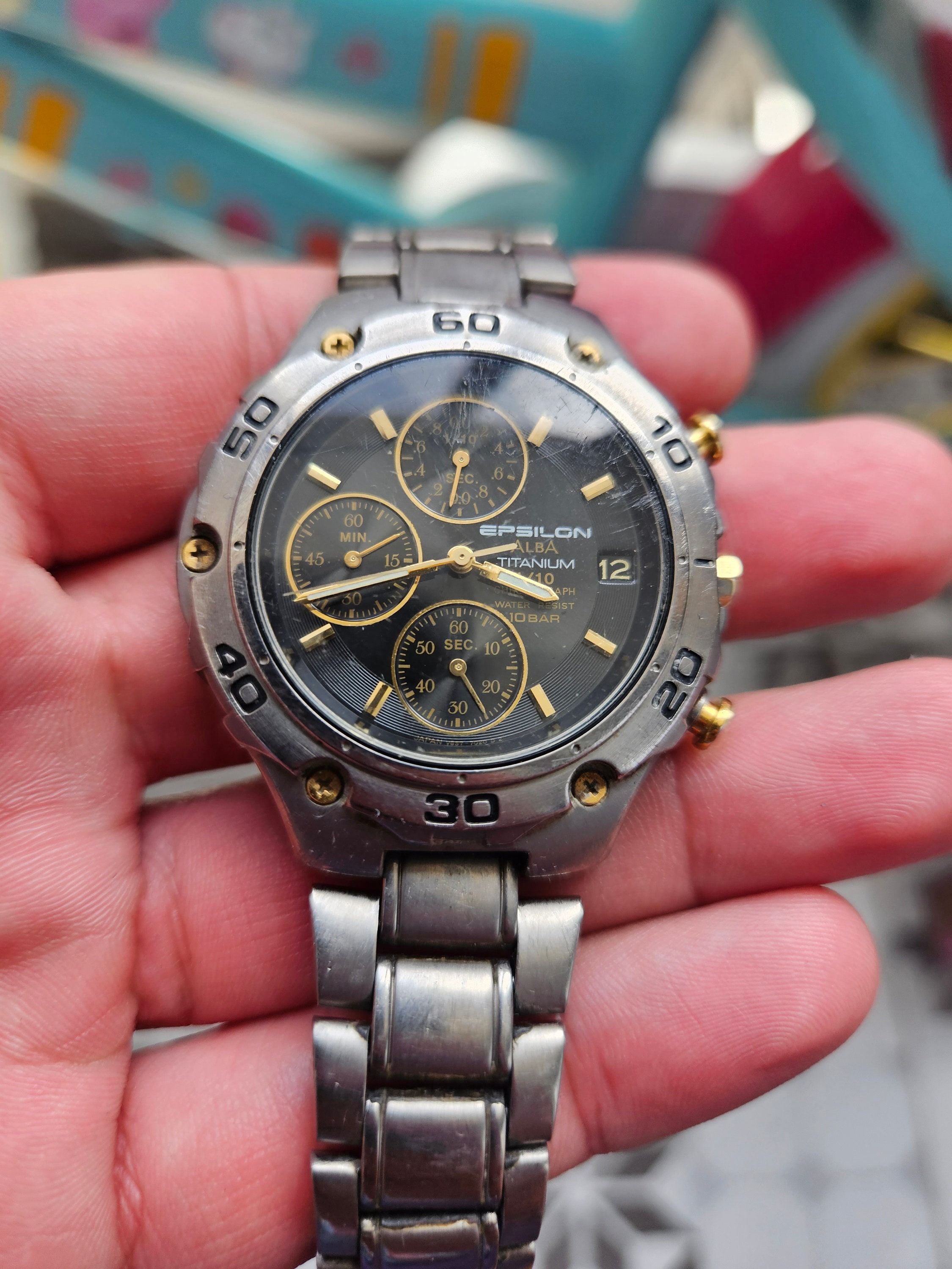 Alba titanium watch 2025