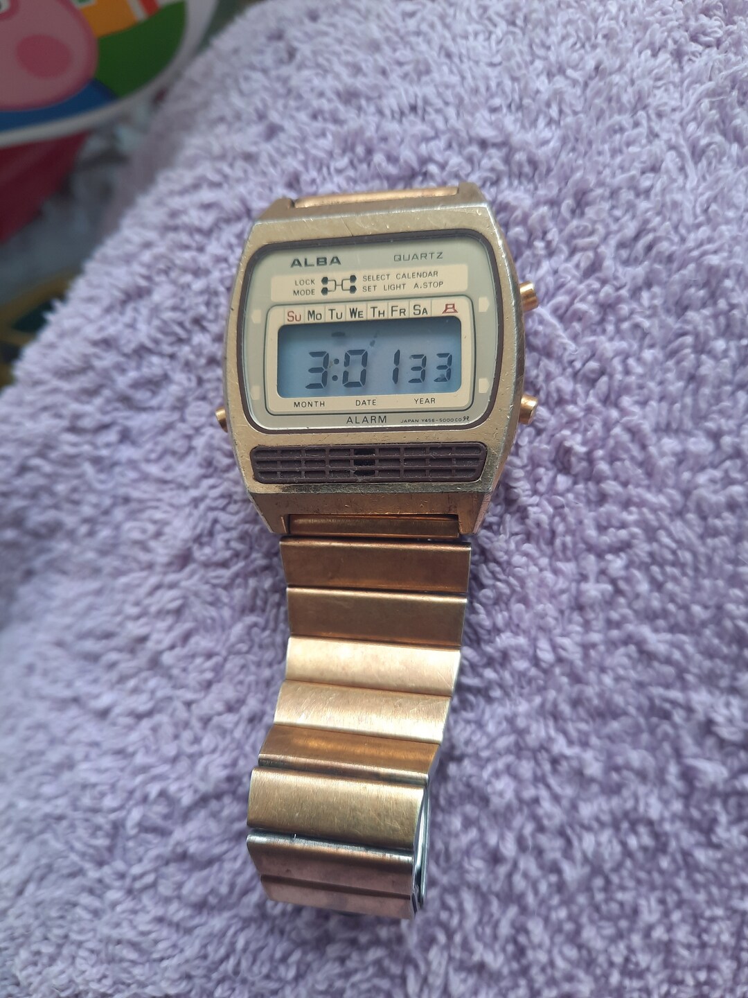 『希少』SEIKO ALBA デジタル world Time w3084000 希少』SEIKO ALBA デジタル world Time w3084000