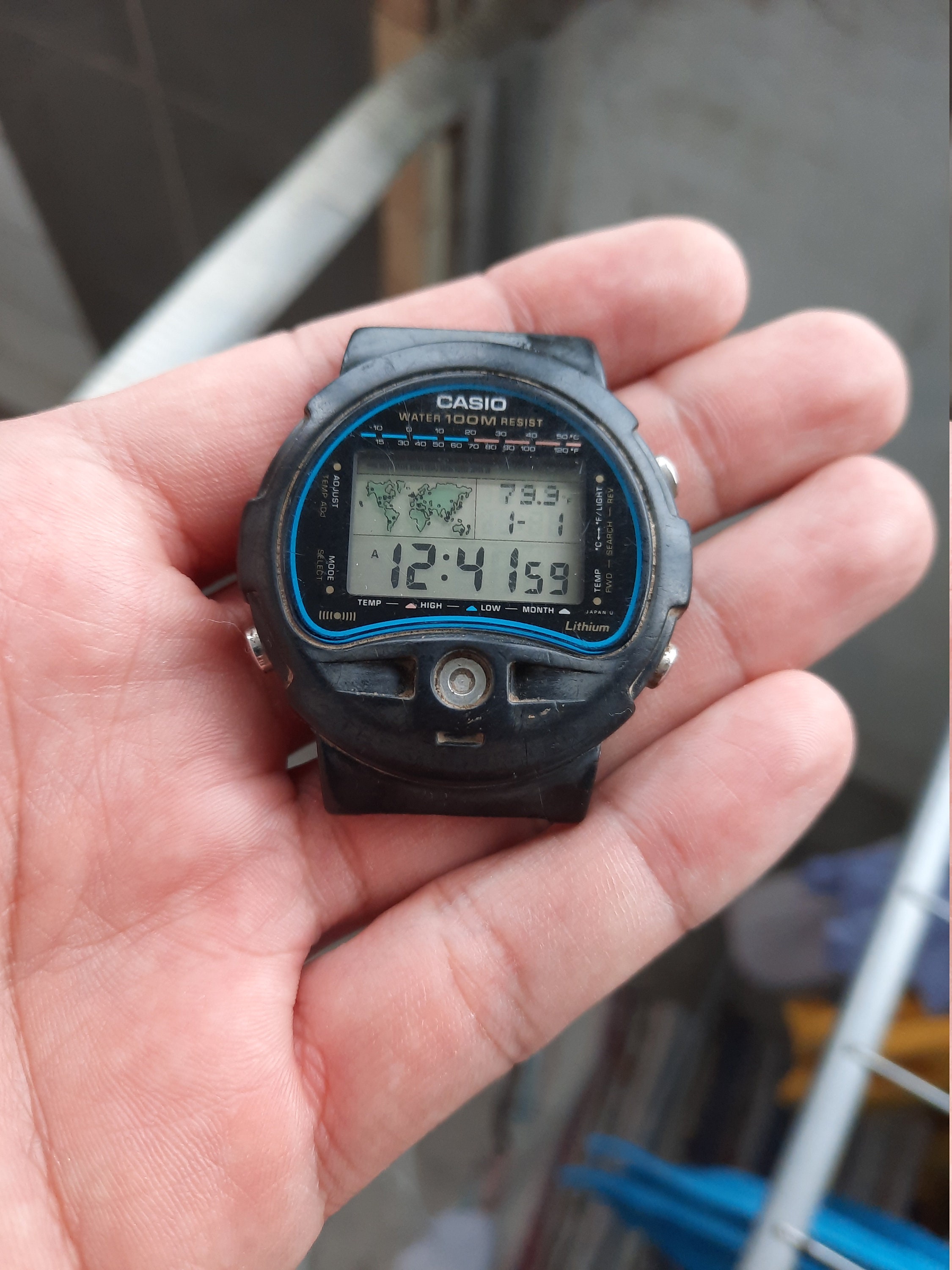 Two Vintage Casio TS 100 Digital Watches - Etsy