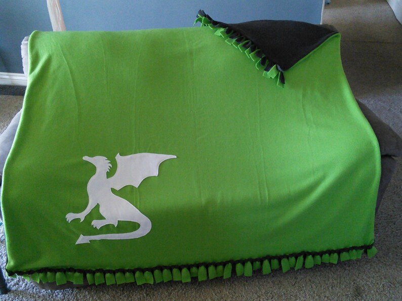 Dragon Fleece Blanket Bedding Blankets & Throws