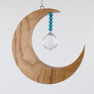 Medium Crescent Moon/ Rainbow Maker/ Crystal prisms / Sun Catchers/Window decor #78 box