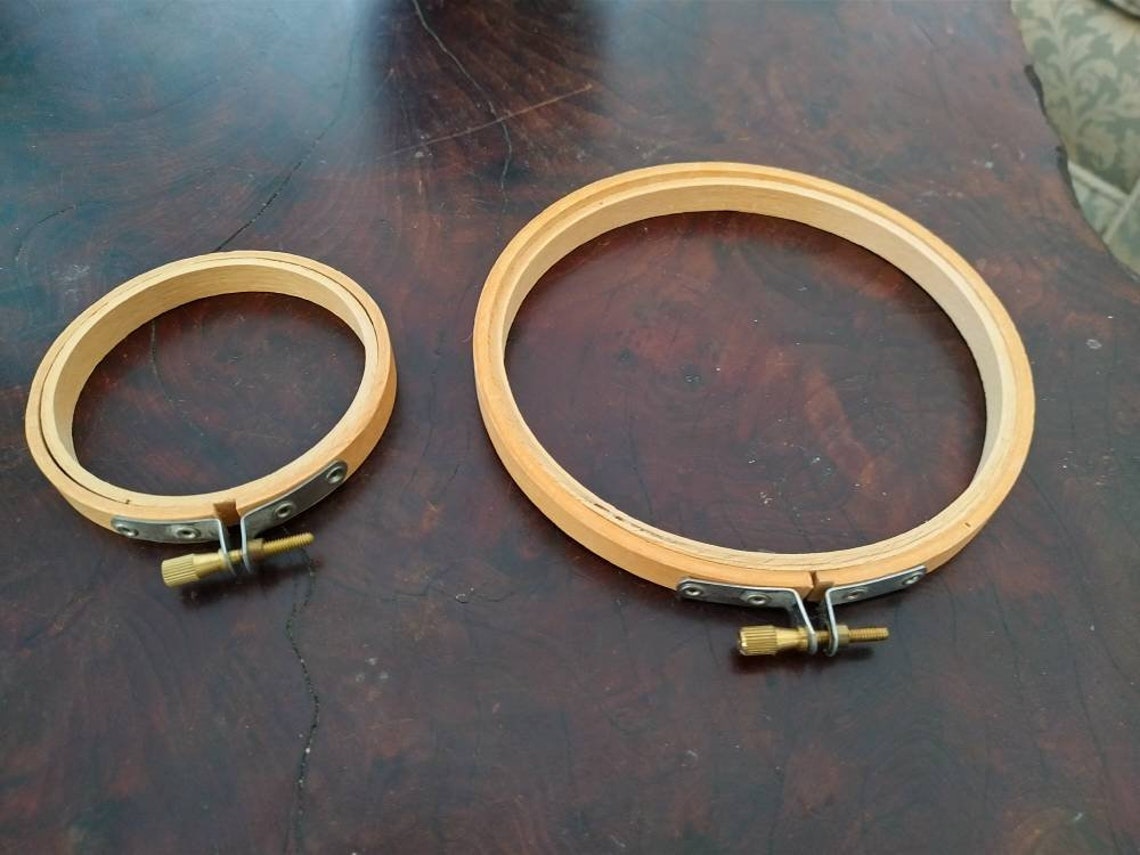 Set of 2 embroidery needlework cross stitch stretcher frames Etsy