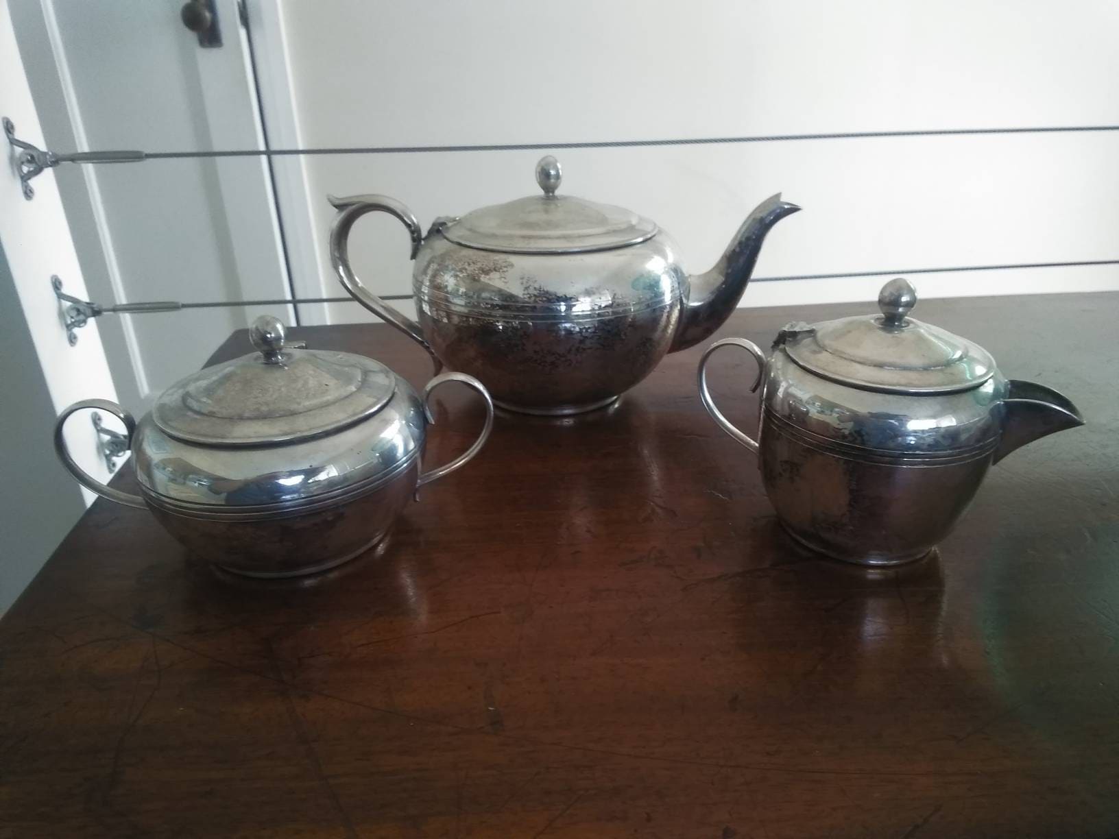 Vintage Silver Plate Mayfair Tea Service 3 Pce Incl Teapot Etsy Australia