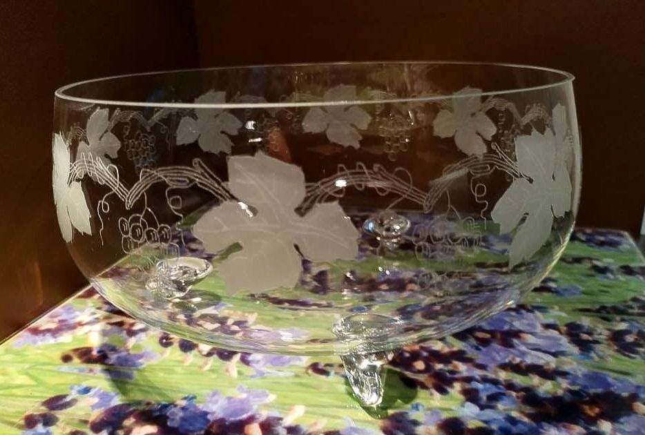 Bohemia crystal bowl - Etsy 日本