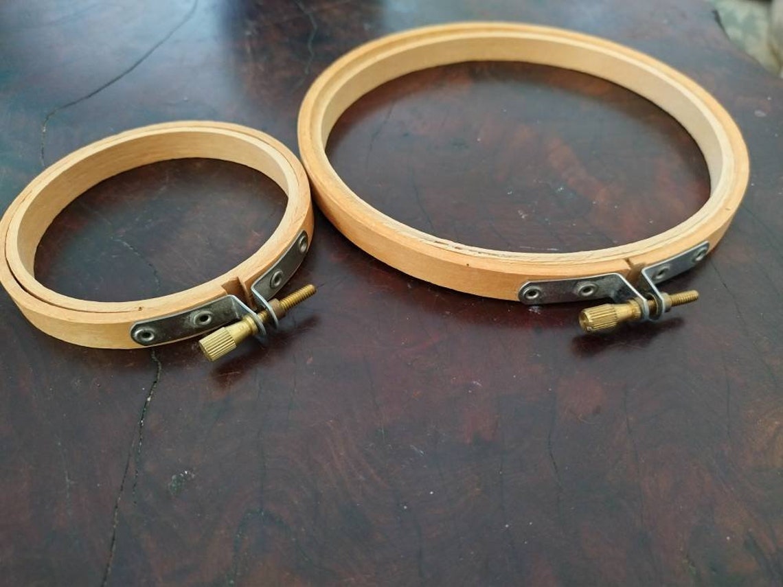 Set of 2 embroidery needlework cross stitch stretcher frames | Etsy