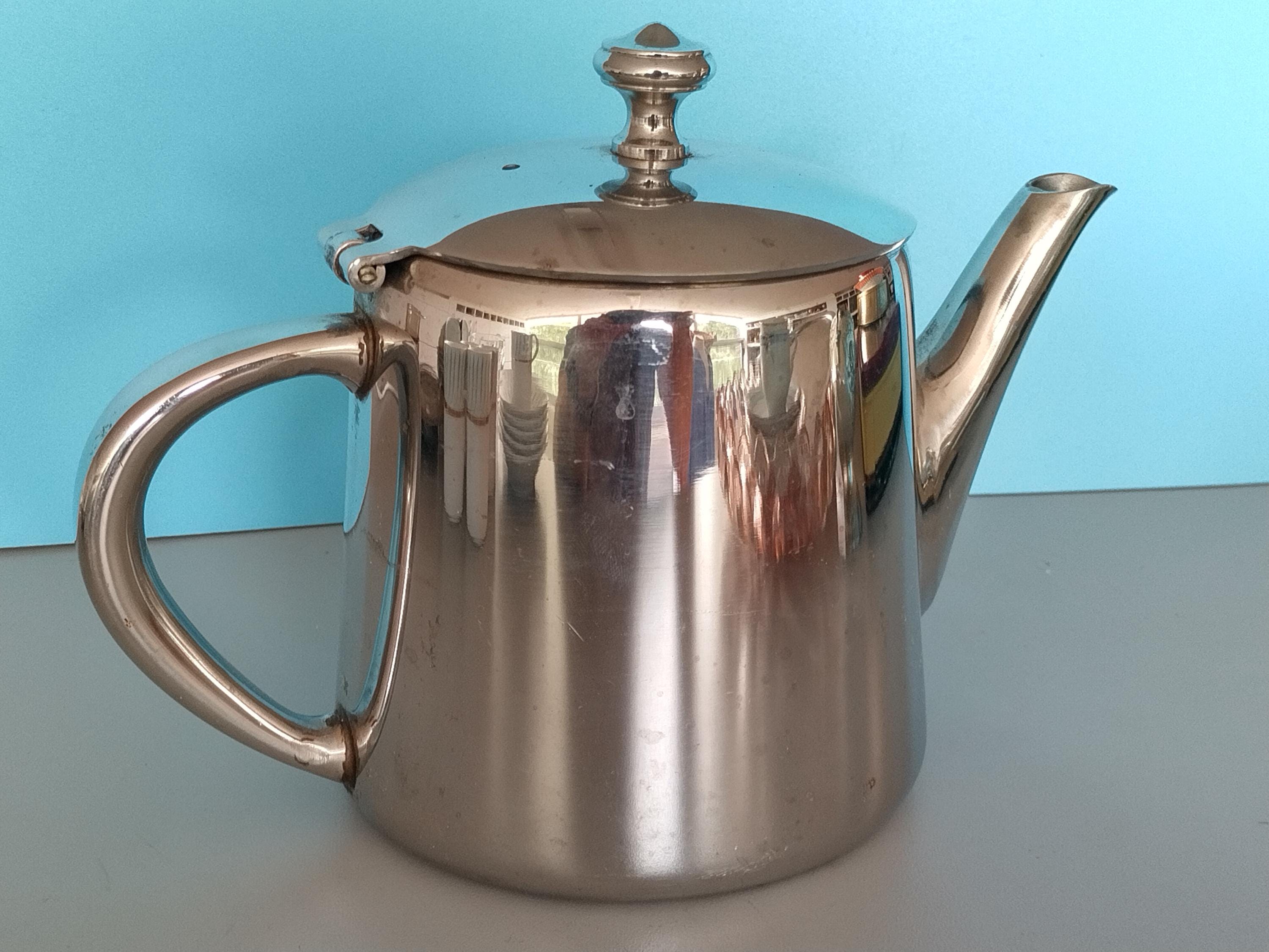 ヴィンテージのシルバーポット - Etsy 日本