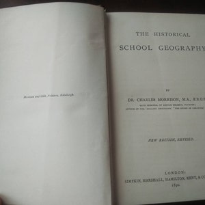 Libro antiguo - Los días escolares de Tom Brown por un antiguo alumno (1857, historia de Rugby) de Thomas Hughes (1979 Classic MacMillan & Co.) imagen 3