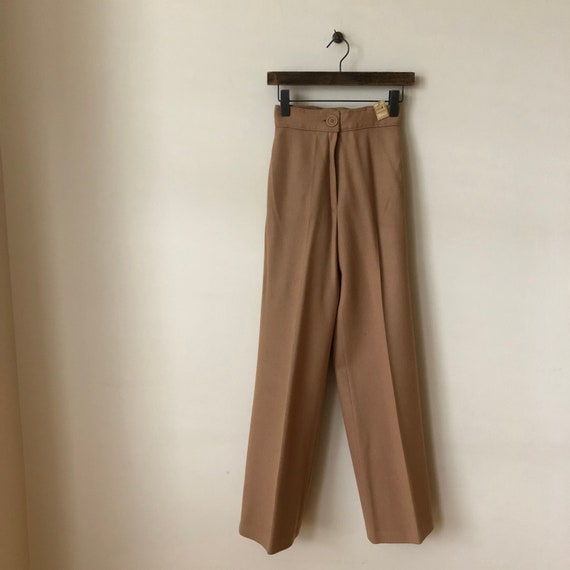 1970s Bobbie Brooks high waisted, flat front, came