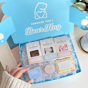 Here for You Letterbox Hug // Thinking Of You, Sympathy, Get Well Soon BearHugs Gift Box