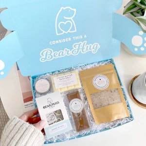 Soak and Unwind Letterbox Hug // Thinking Of You, Sympathy, Get Well Soon BearHugs Gift Box
