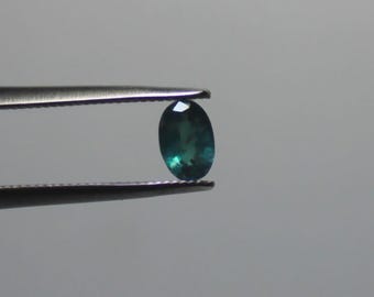 GENUINE BRAZILIAN ALEXANDRITE - 6 x 4mm Facetted Oval - Natural Color Change Vintage Material – Not Lab Grown - Made Between Germany & Maine